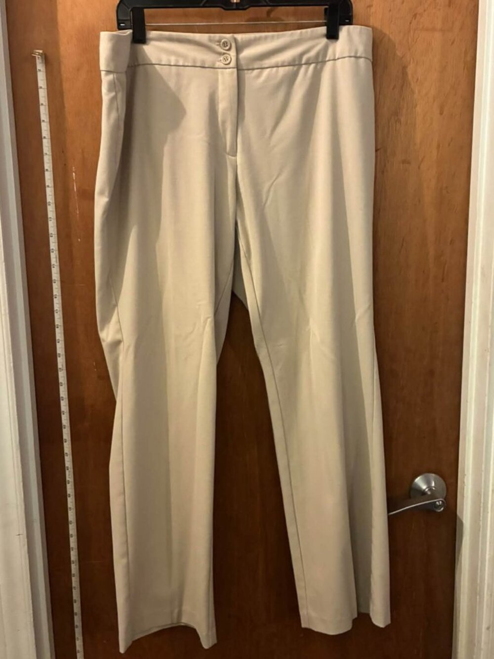 Size 16W - Women's Tan Dress Slacks - W37"/L30"